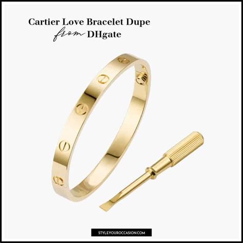 cartier inspired love bangle|cartier love bangle dupe.